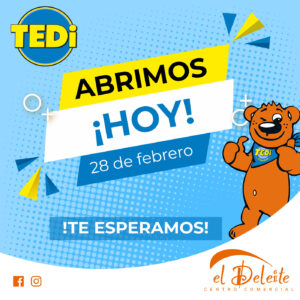 TEDI llega a Aranjuez en el Centro Comercial El Deleite